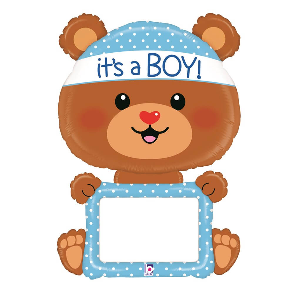 Ballon It's a Boy Géant + Message 122cm