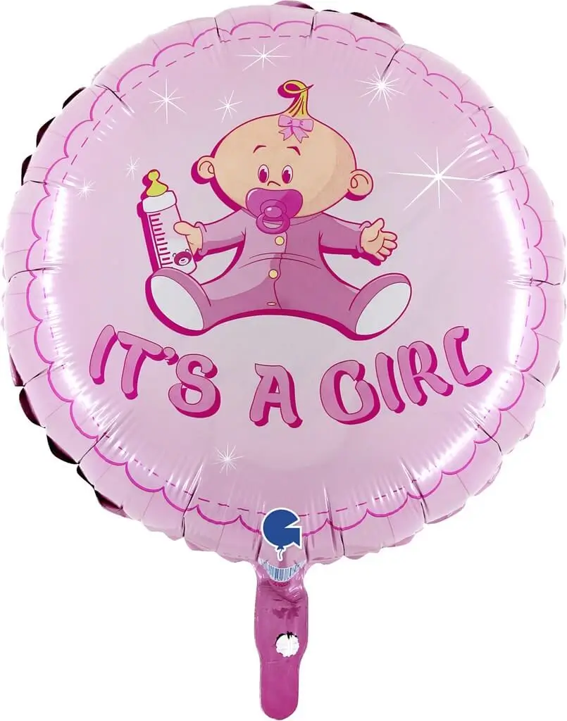 Ballon Baby "It's a Girl" ø45cm