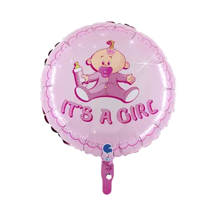 Ballon Baby "It's a Girl" ø45cm