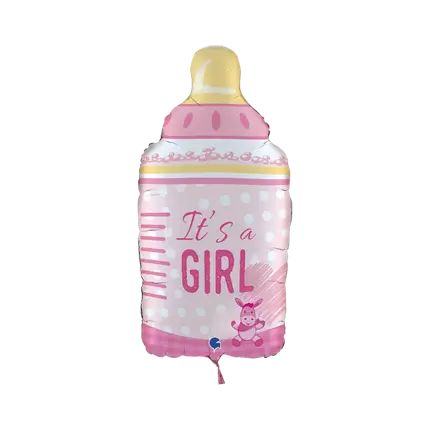 Ballon Biberon "It's a Girl" 74cm