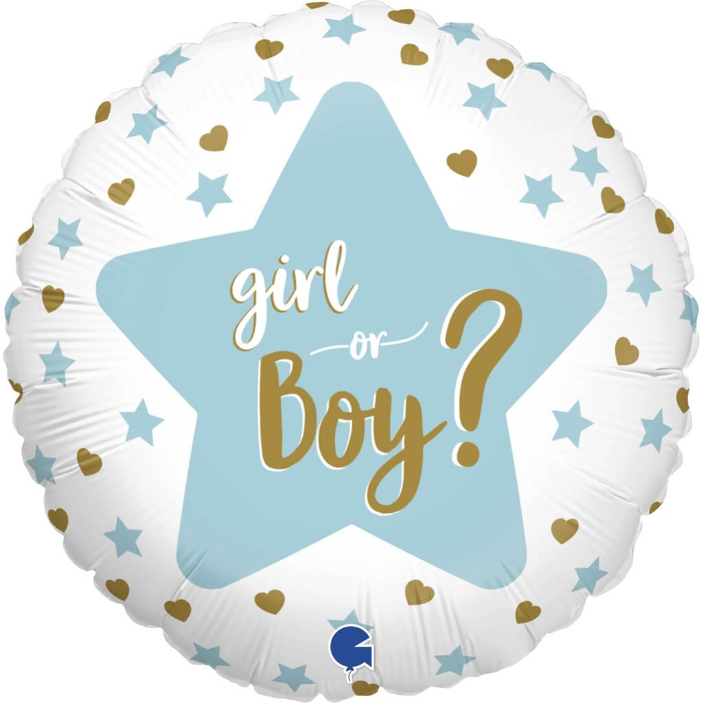 Ballon Boy or Girl "Gender Reveal" ø45cm