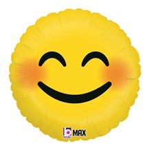 Gobelet avec paille Emoji verre plastique Smiley pas cher 