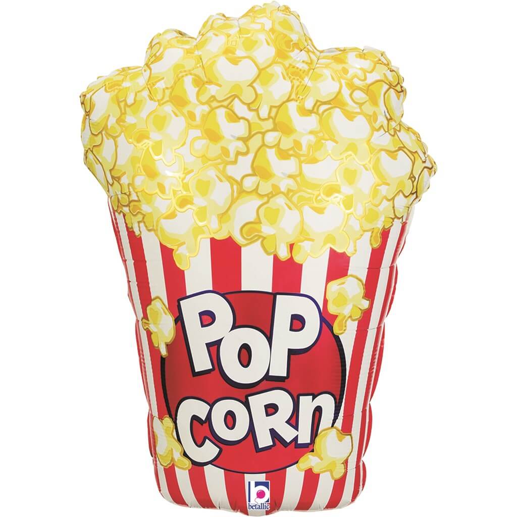 Ballon Hélium Pop Corn 97cm