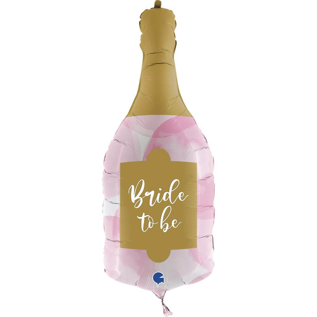 Ballon Géant Bouteille "Bride to Be" 91cm