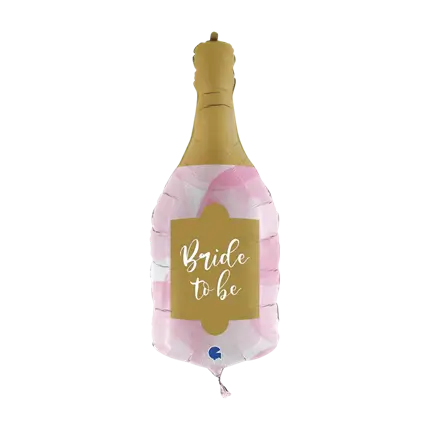 Ballon Géant Bouteille "Bride to Be" 91cm