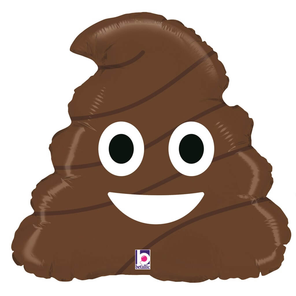Ballon Emoji Caca ø51cm