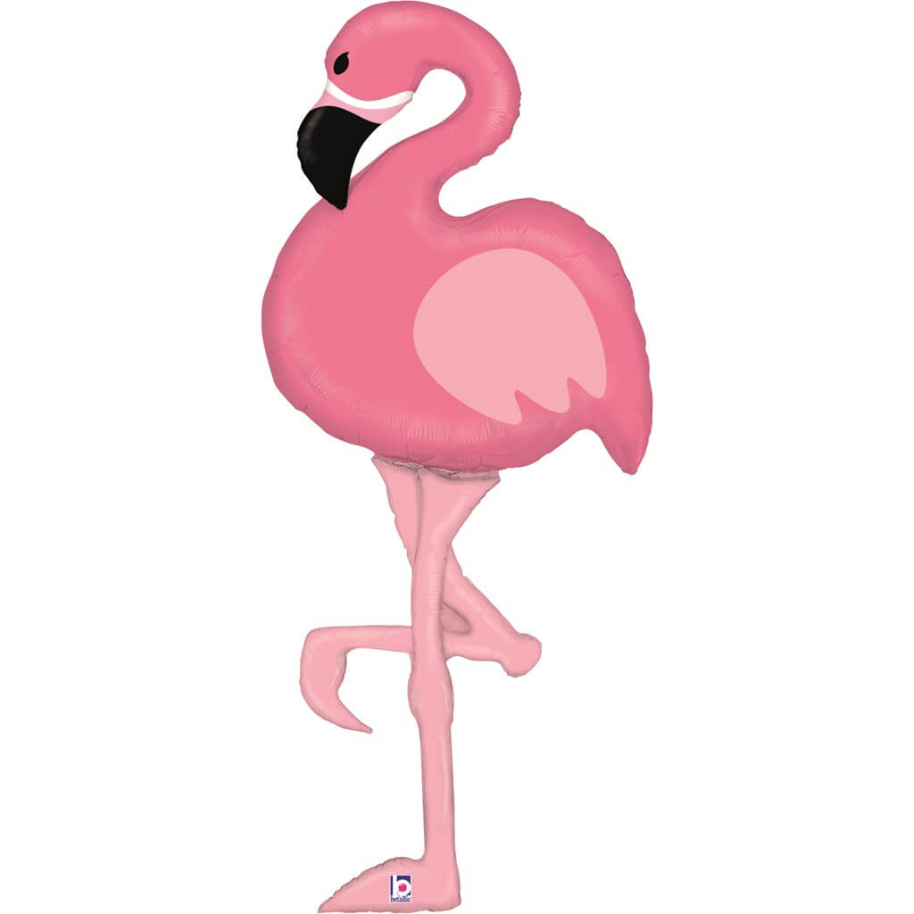 Ballon Flamant Rose Géant 152cm 