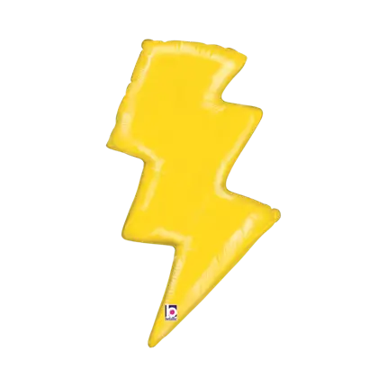 Ballon Géant Éclair Jaune 91cm