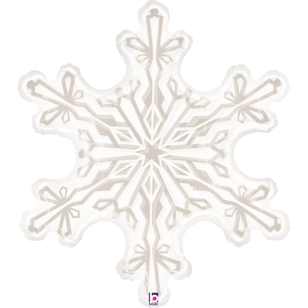 Ballon Flocon de Neige Géant 97cm
