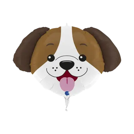 Ballon tête de chien 84cm