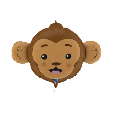Ballon tête de Singe 91cm