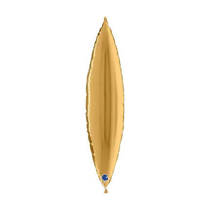Ballon Métallique Feuille Déco Or 91cm