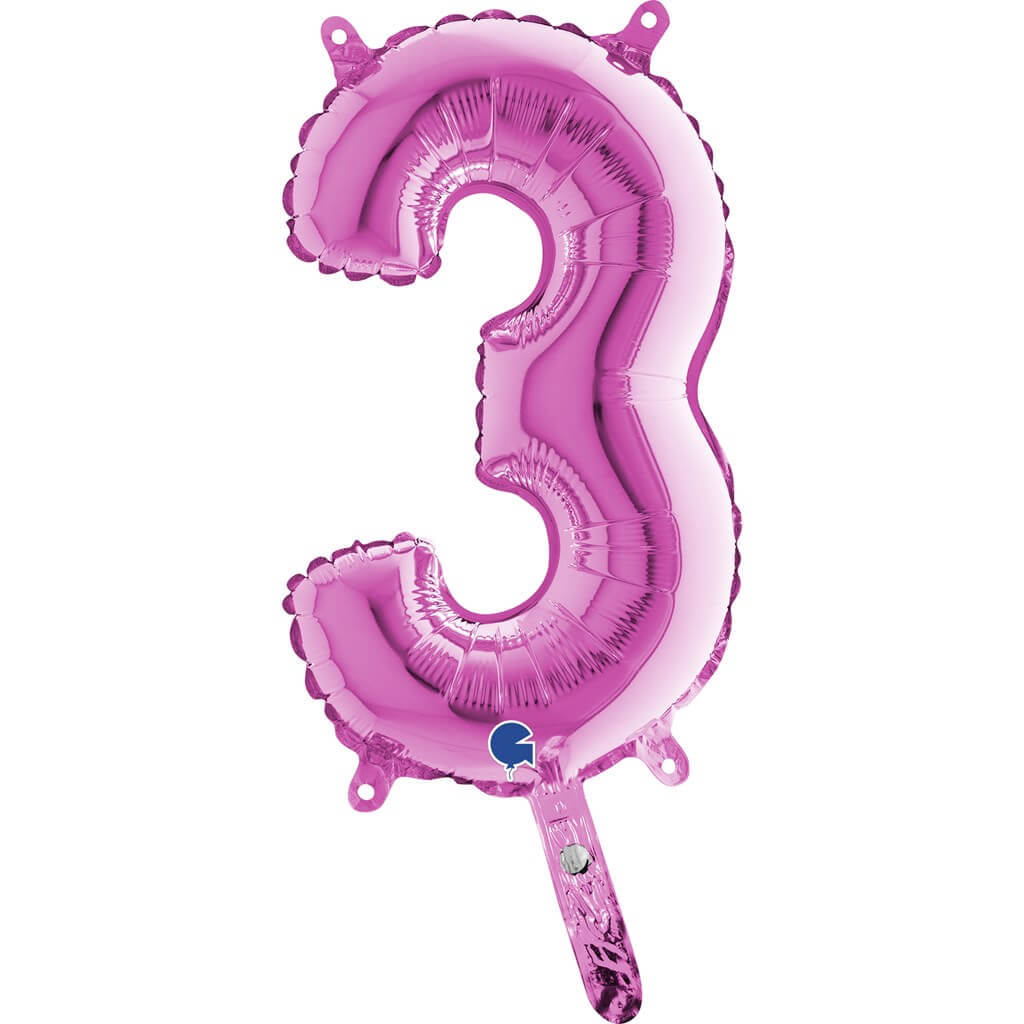 Ballon Anniversaire Chiffre 3 Rose 36cm Ballons Chiffres Rose Sur Sparklers Club Ballon Anniversaire Chiffre 3 Rose 36cm Ballons Chiffres Rose Sur Sparklers Club