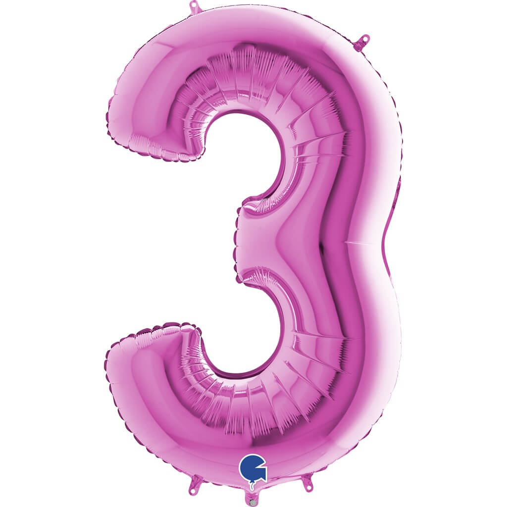 Ballon Anniversaire Chiffre 3 Rose 102cm Ballons Chiffres Rose Sur Sparklers Club Ballon Anniversaire Chiffre 3 Rose 102cm Ballons Chiffres Rose Sur Sparklers Club