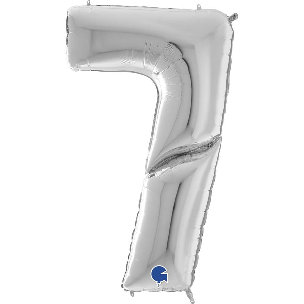 CABLEPELADO Geburtstagsballon Nummer 3 – 110 Cm Groß, Mehrfarbig, Aus Mylar Für Helium
