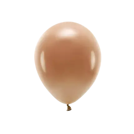 Lot de 100 ballons de baudruche Biodégradable Chocolat
