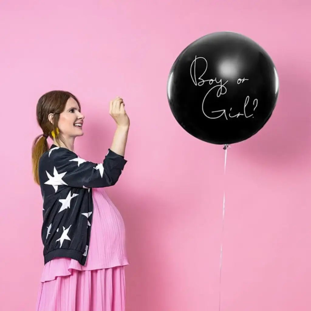 Ballon confettis Gender Reveal Girl 