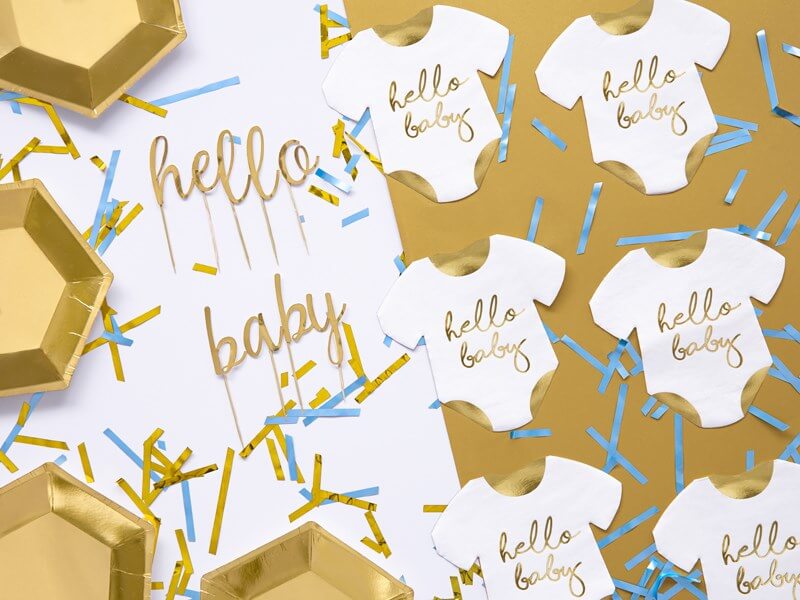 Serviette en papier Hello Baby 