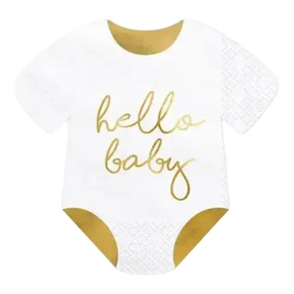 Serviette en papier Hello Baby 