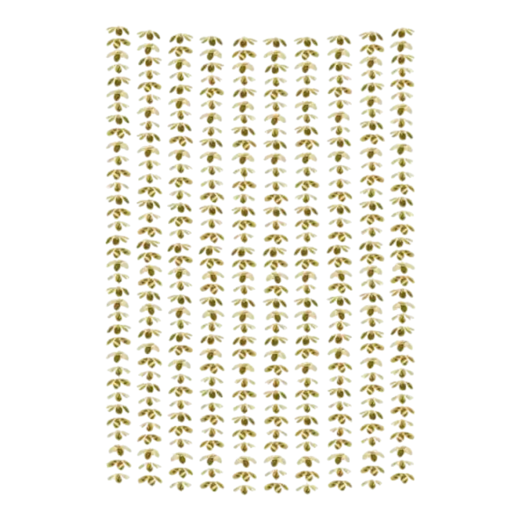 Toile de fond en feuille d&#39;Or 100x210cm 