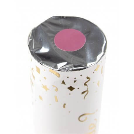 Canons à Confettis Gender Reveal - Lot De 4 (Rose Fille) - Lanceur à Poudre Pour Annonce Sexe Bébé - Célébration Baby Shower