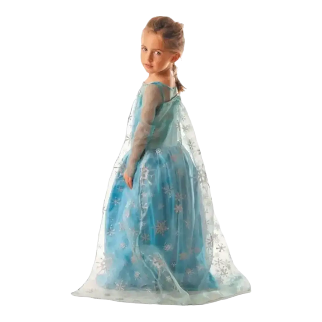 Costume enfant Princesse des Glaces 7-9 ans