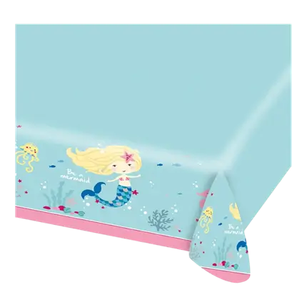 Nappe en Papier Sirène Be a Mermaid 115x175cm 