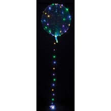 TD® Lot de 30 pièces de Ballons LED Lumineux/ Ballon Décoratif Multi-c –