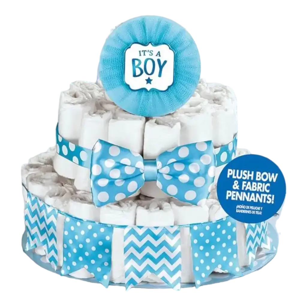 Kit de decoración de tartas Baby Shower Boy (4 piezas) - Sparklers
