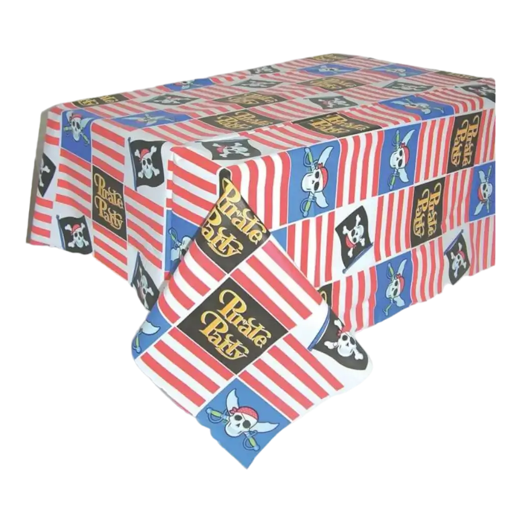 Nappe Anniversaire Pirate 137x243cm 