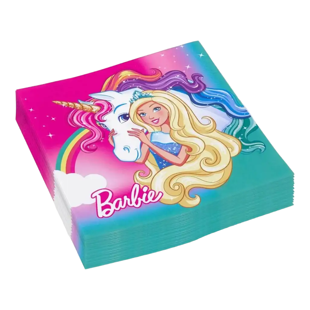 Serviette en papier Barbie Dreamtopia (Lot de 20)