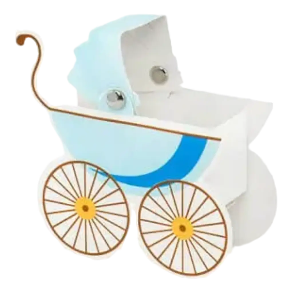 Boîte Landau en papier It&#39;s a Boy (10 pièces)