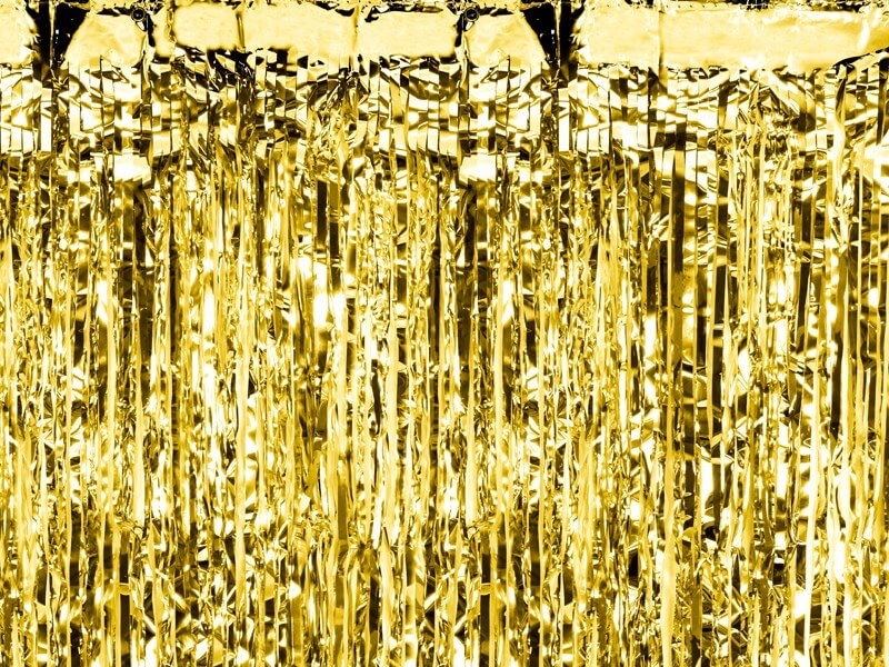Rideau scintillant Or 90x250cm