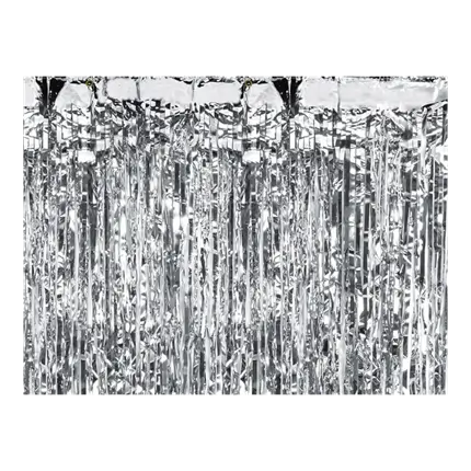 Rideau scintillant Argent 90x250cm