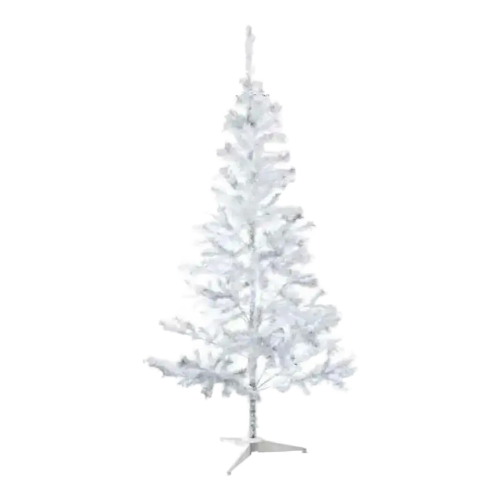 Sapin de Noël artificiel blanc 180cm 