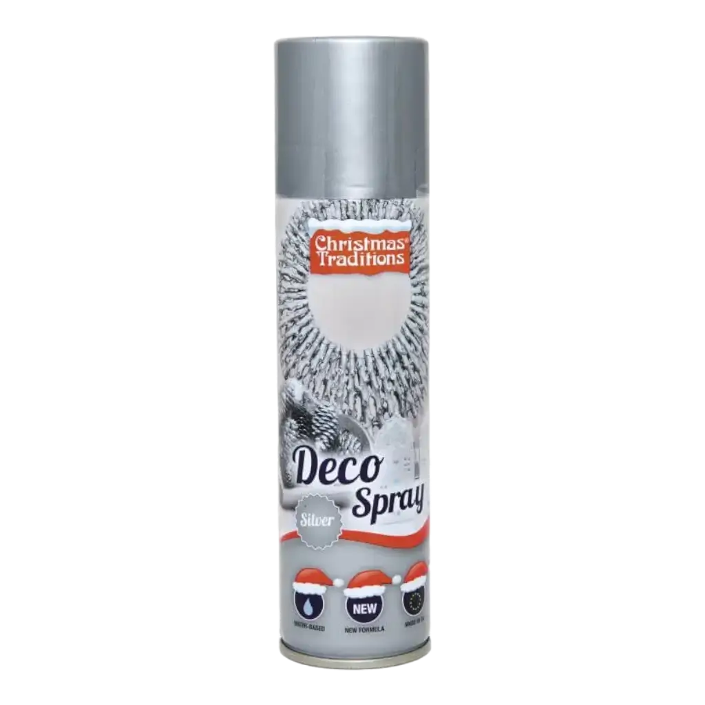 Spray décoration Argent 150ml 