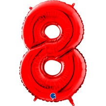 Ballon Anniversaire Chiffre 1 Rouge 102cm : Ballons Chiffre Rouges sur  Sparklers Club