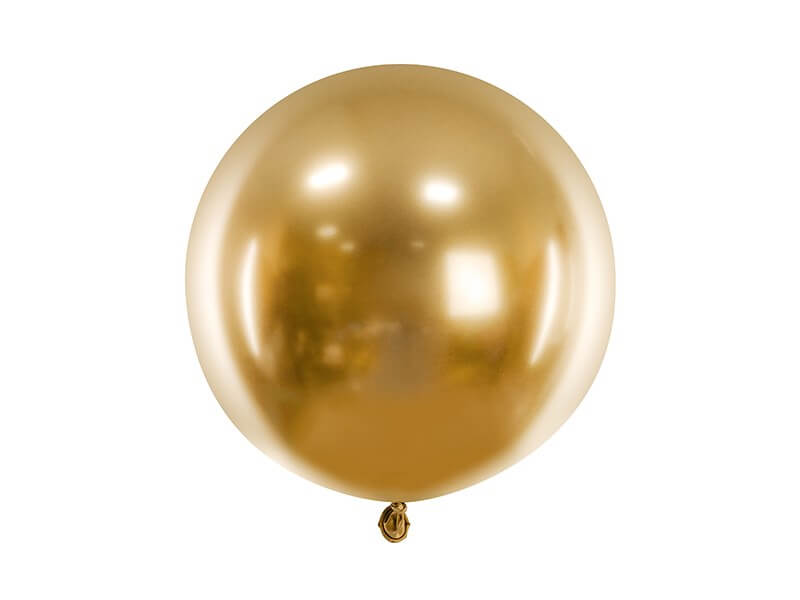 Ballon Rond Or Métallique ø60cm