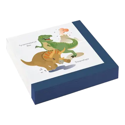 Serviette en papier Dinosaure (lot de 20) 
