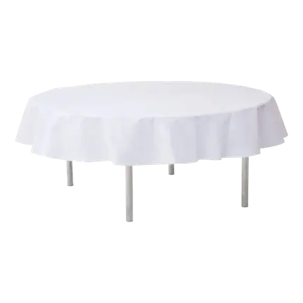 Nappe ronde intissée blanche ø180cm