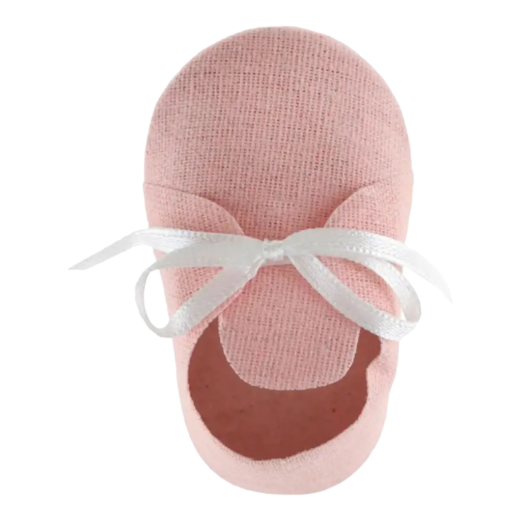 Sachet en forme de Chausson Rose (lot de 4)