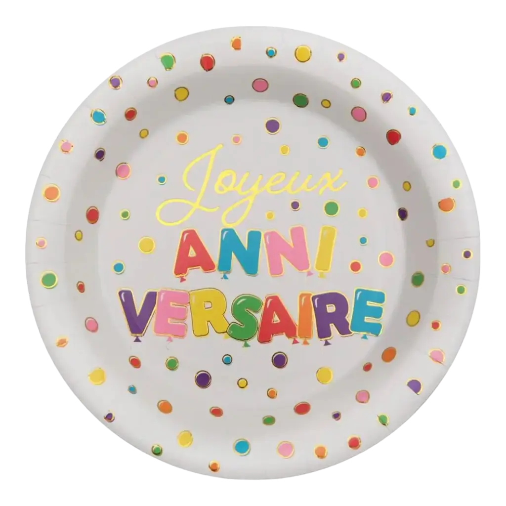 Pacchetto compleanno con palloncini colorati - 10 persone : Decorazione da  tavolo per l'anniversario - Sparklers Club