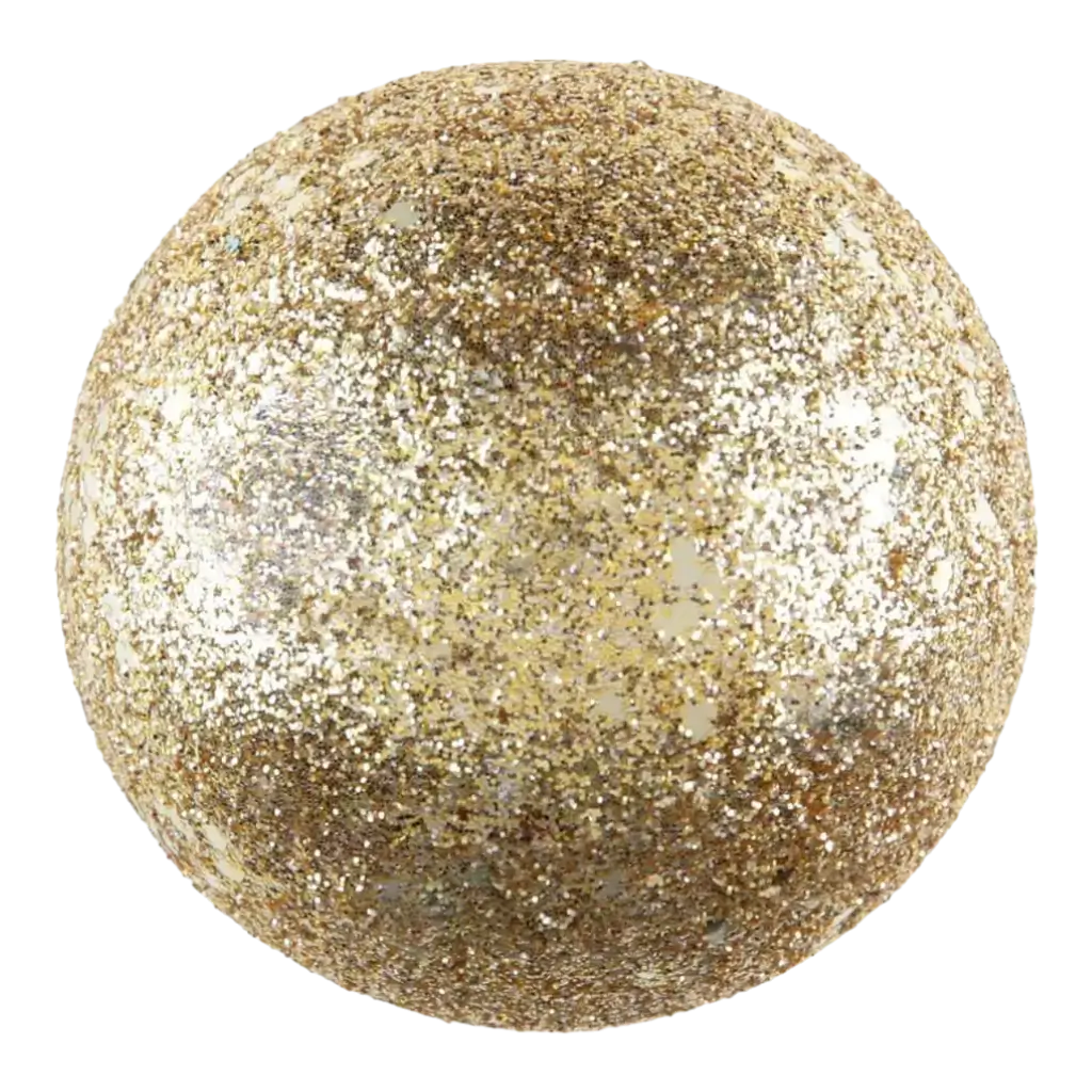 Mini Boule Or Pailletée ø 1cm (Lot de 50)