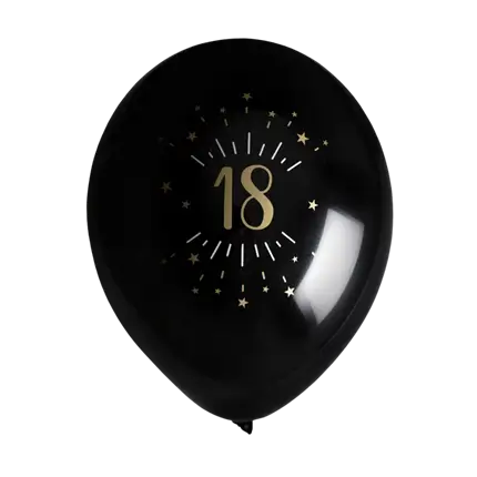 BALLON 18 ANS OR