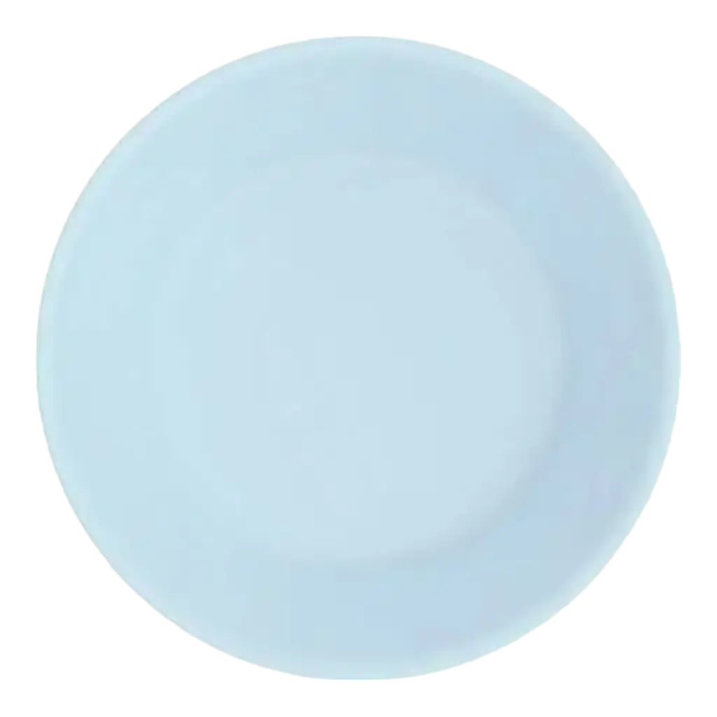 Assiette Creuse Incassable Bleu Pastel ø 18cm
