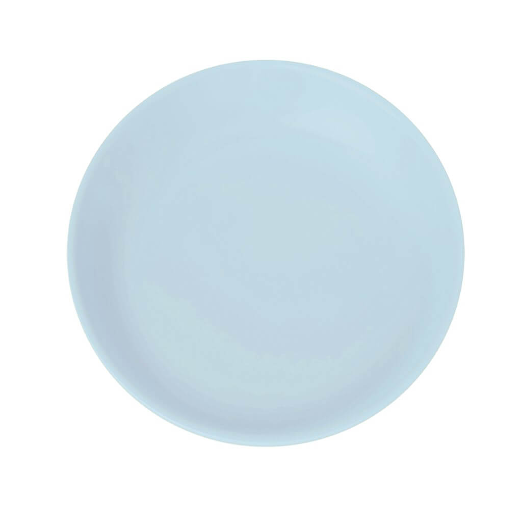 Assiette Plate Incassable Bleu clair ø27,5cm (Lot de 6)