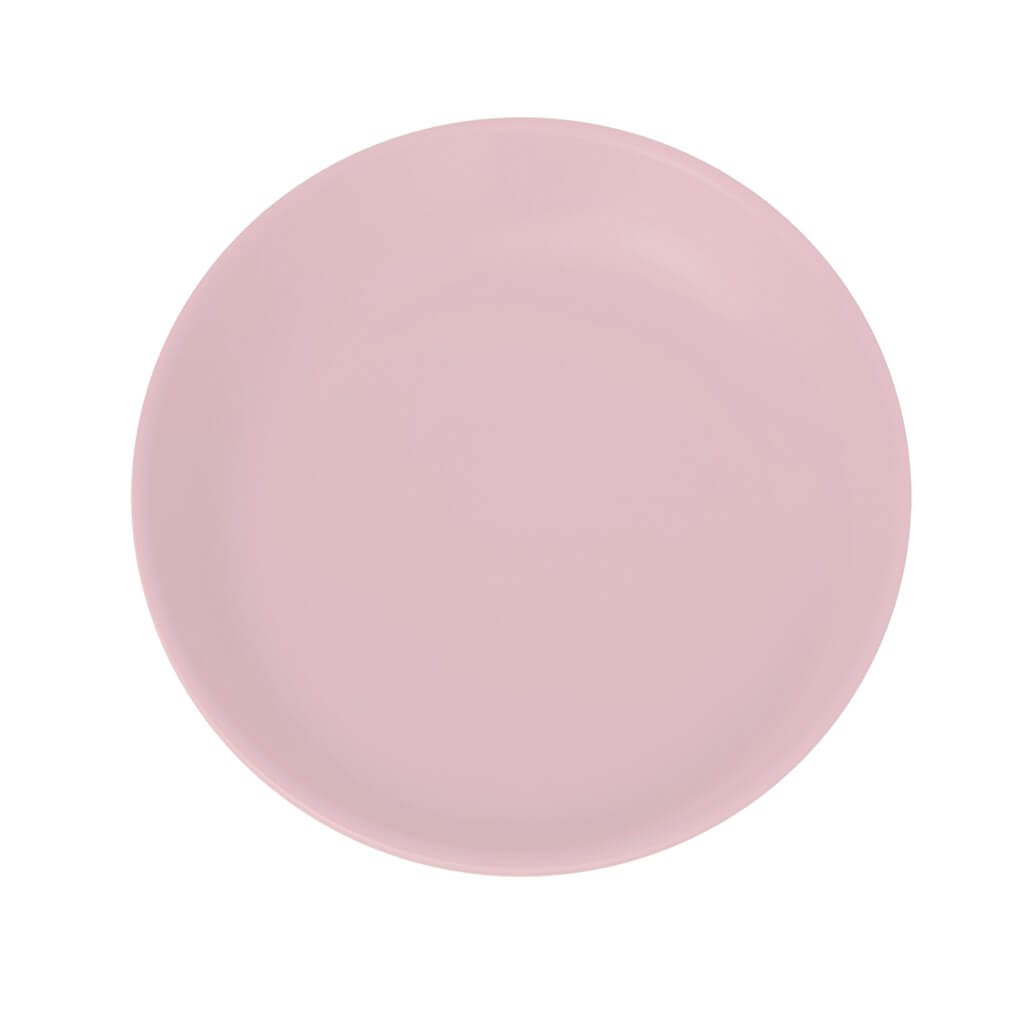 Assiette Plate Incassable rose clair ø27,5cm (Lot de 6)
