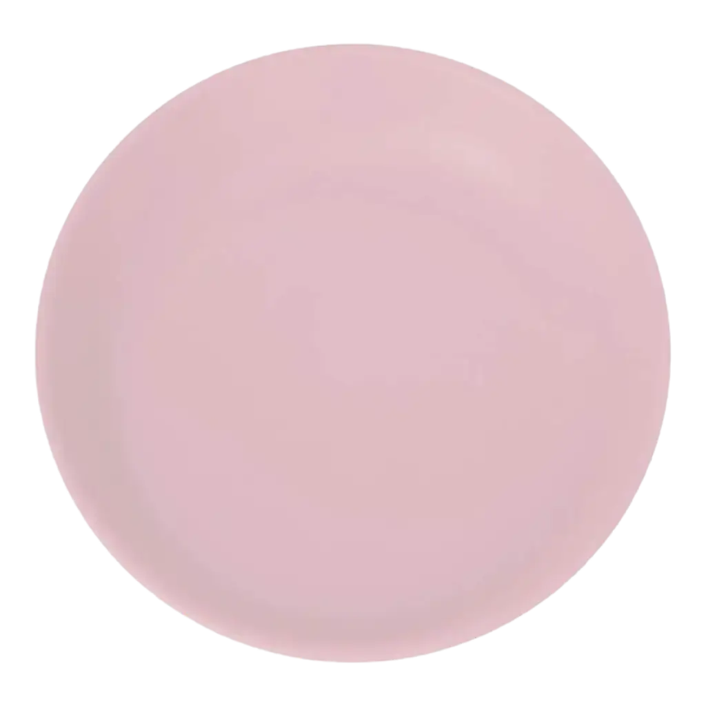 Assiette Plate Incassable Rose Pastel ø 27,5cm