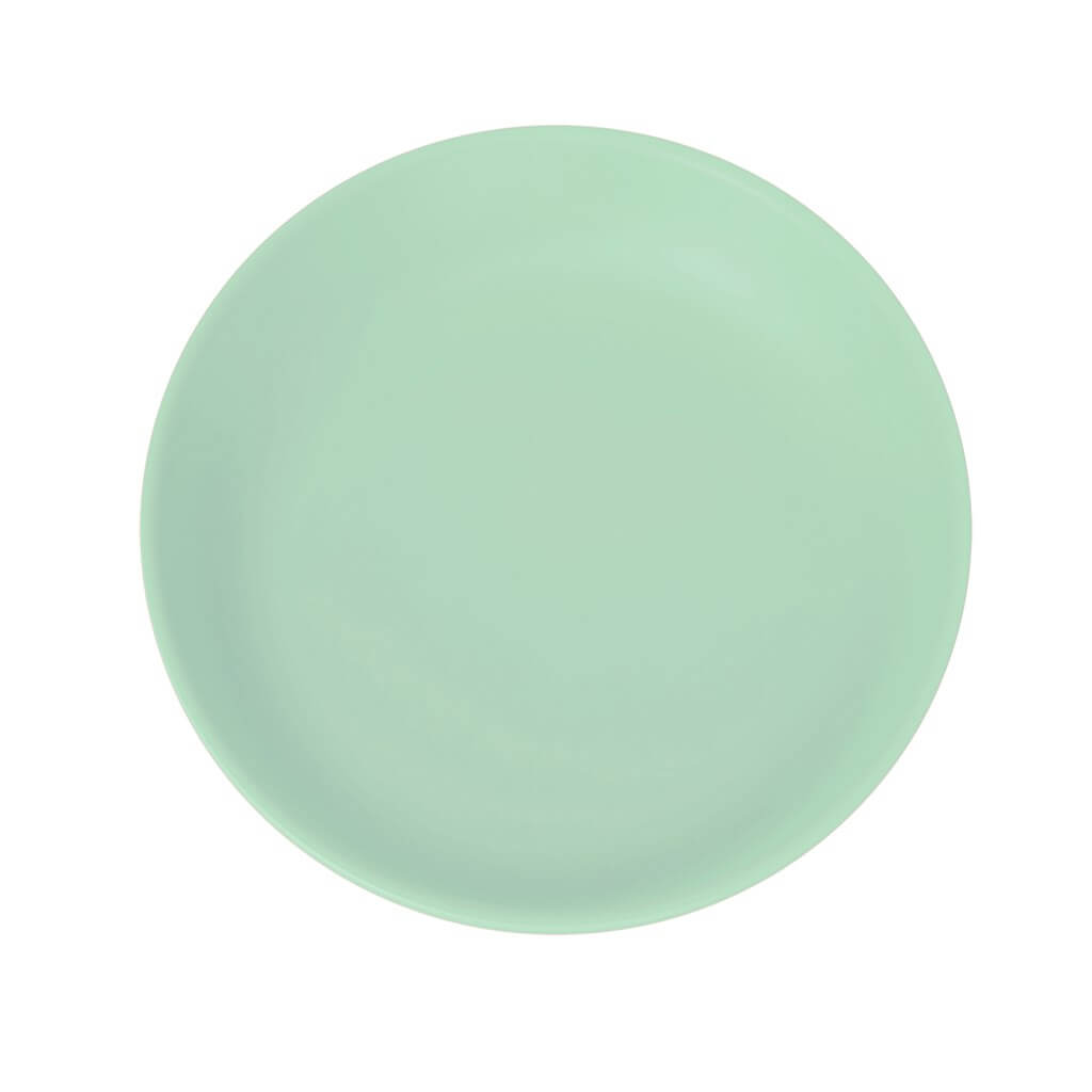 Assiette Plate Incassable Vert Pastel ø 27,5cm (Lot de 6) 