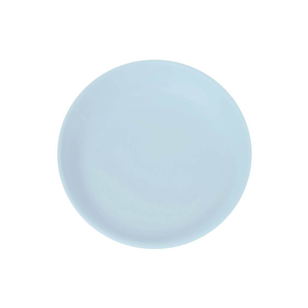 Assiette Plate Incassable bleu clair ø 21cm (Lot de 6) 